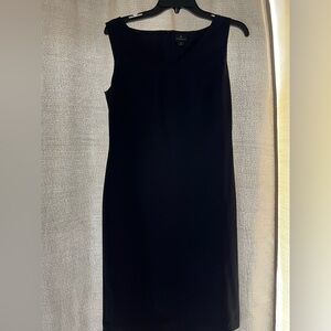 Simple  Black Sleeveless Dress